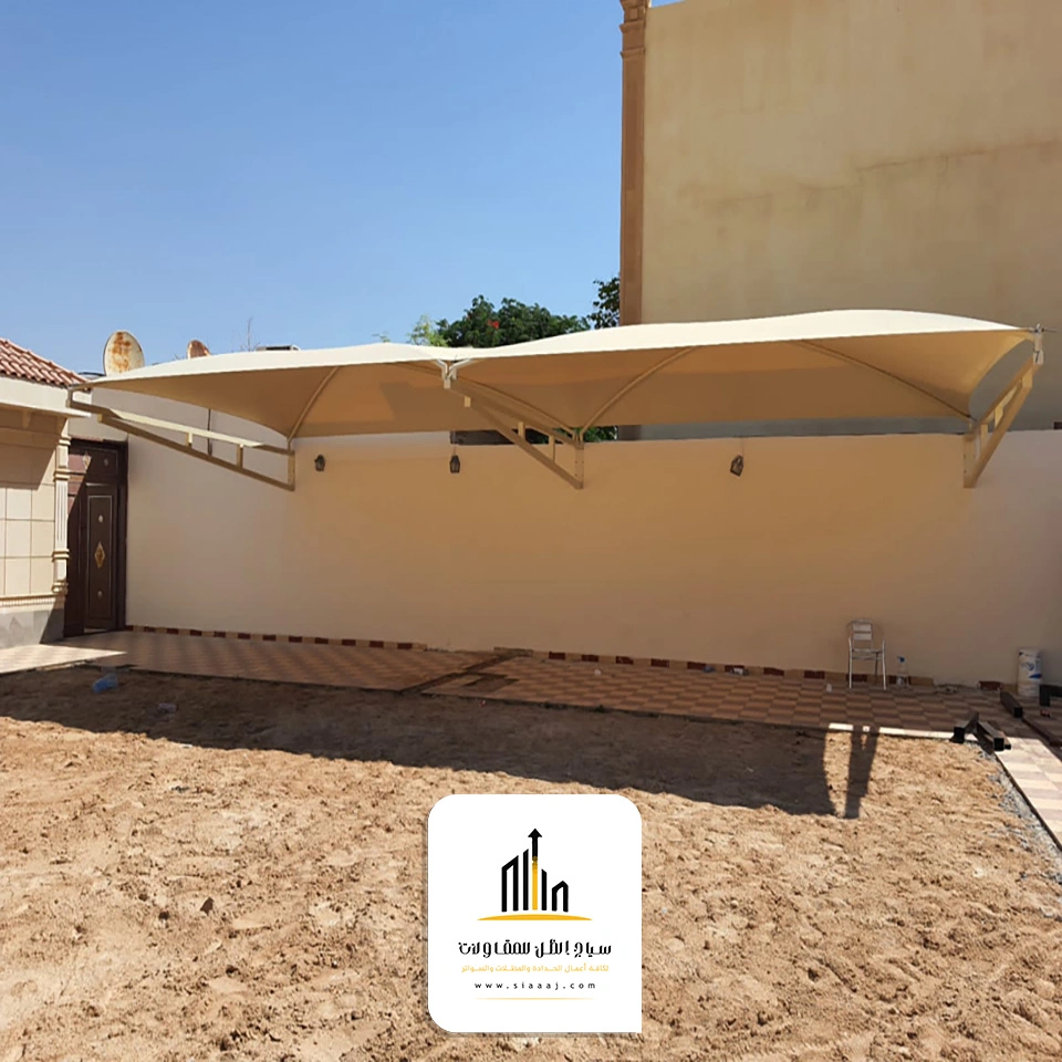 مظلات مواقف سيارات