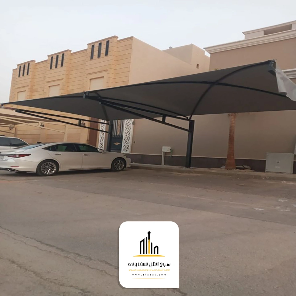 مظلات سيارات حديد الرياض