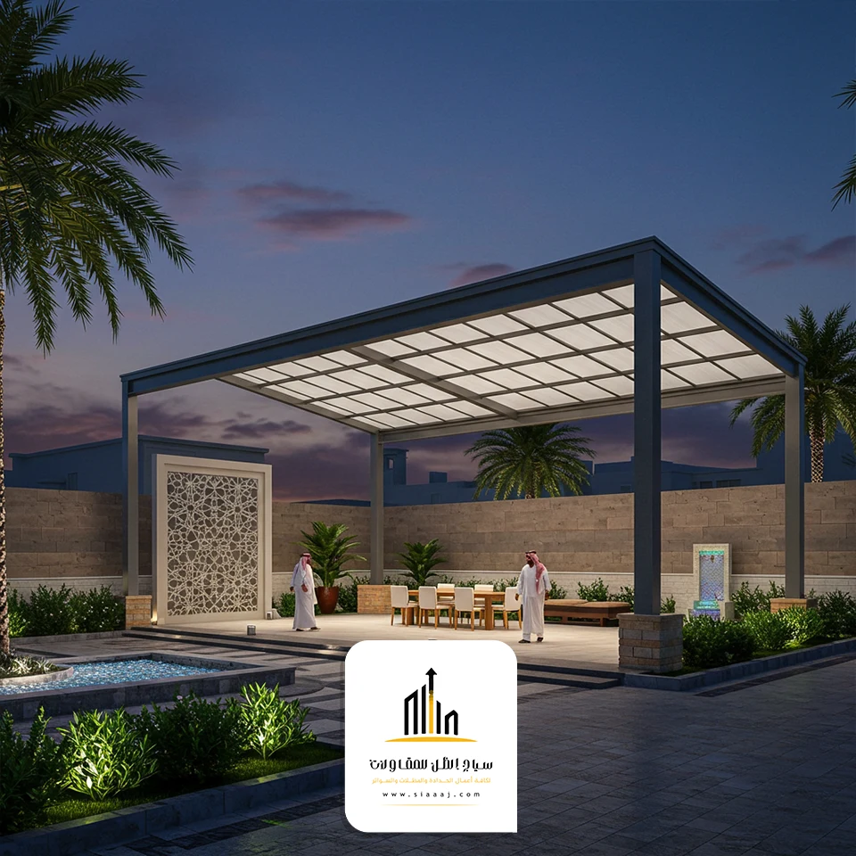 مظلات ثلاثية الأبعاد الرياض