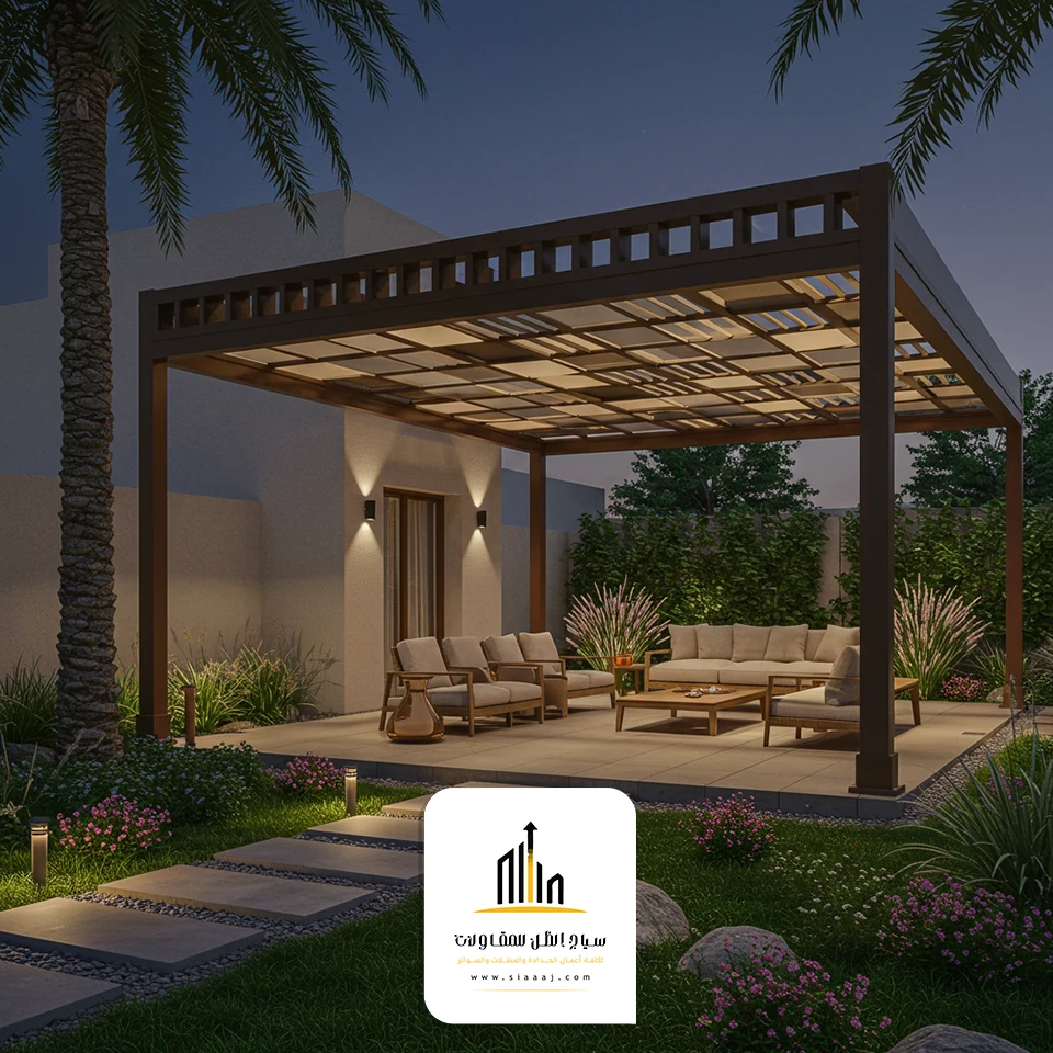 تصميم مظلة ثري دي الرياض