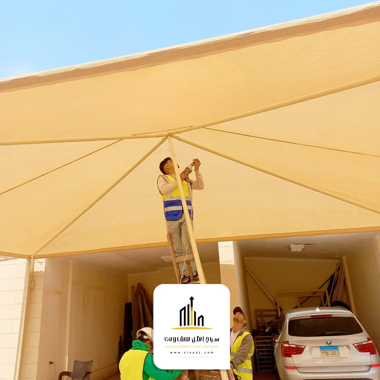 معلم تركيب مظلات بالرياض